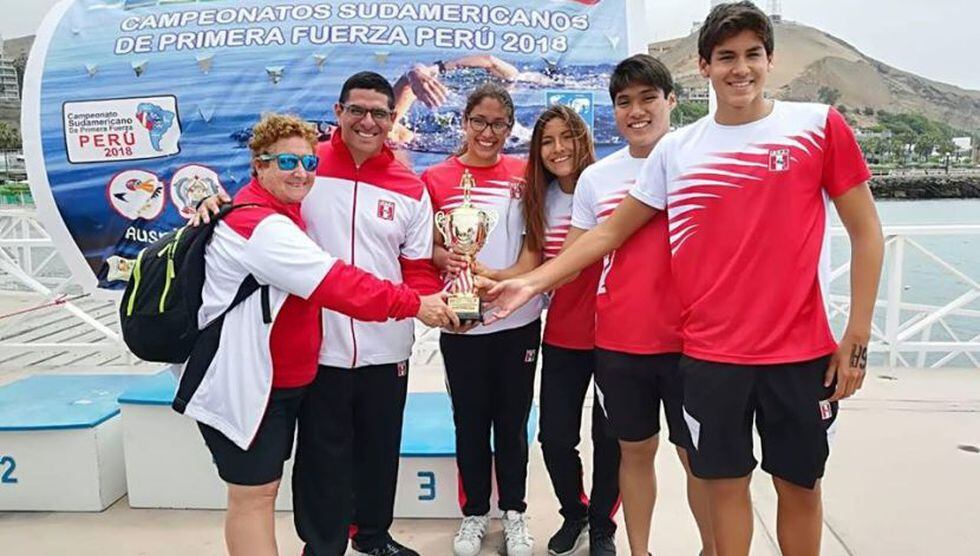 El Campeonato Sudamericano de Deportes Acuáticos se realiza en Chorrillos. (FDPN)