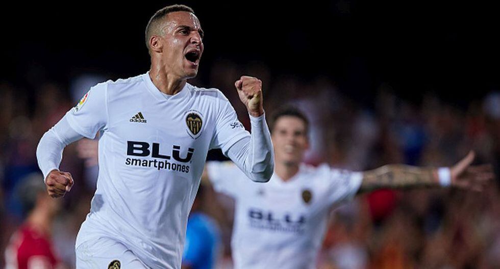 Rodrigo Moreno llegó al Valencia en la temporada en el 2014 procedente del Benfica. (Getty)