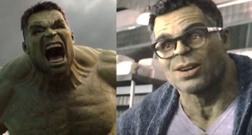 Comparación de Hulk en el UCM (Marvel)