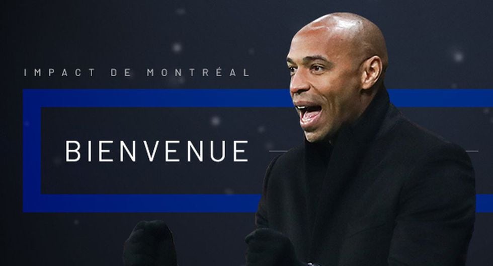 Thierry Henry confirmado como nuevo DT del Montreal Impact