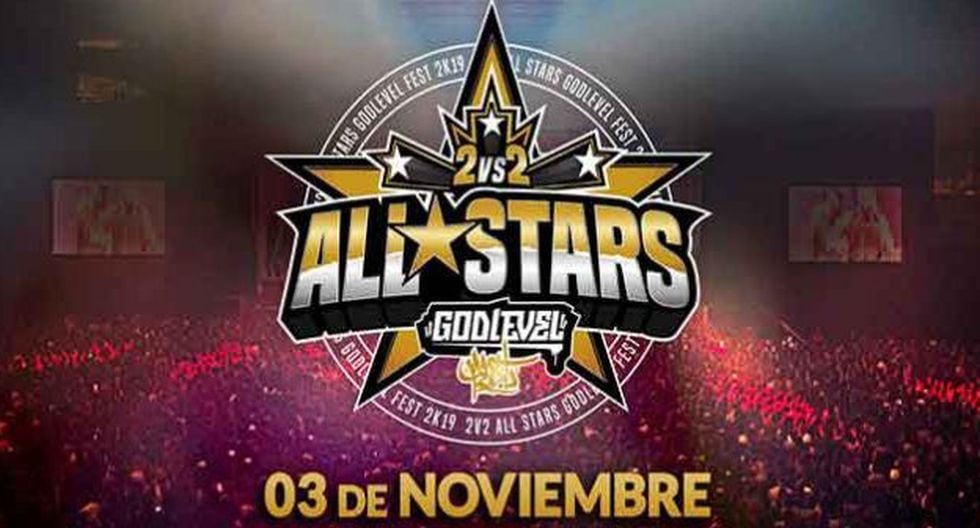 God Level Perú 2019 2 vs.2 All Stars EN VIVO: conoce cómo ver el evento.