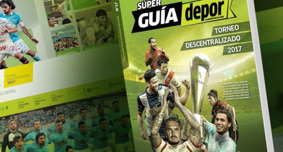 Tu Súper Guía Depor salta a la cancha. (USI)