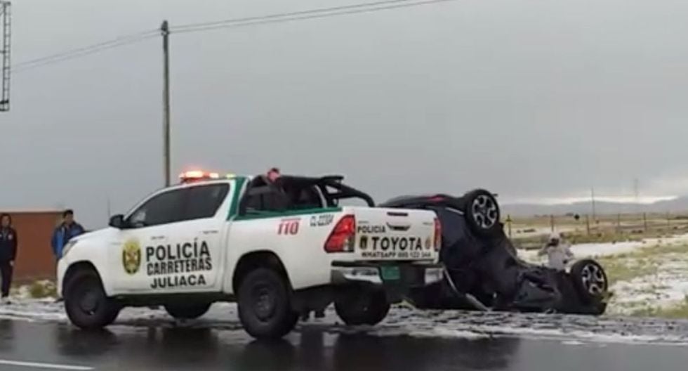 La posible causa del accidente de los jugadores de Binacional. (Captura)