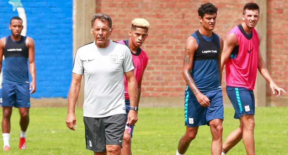 Miguel Ángel Russo logró su primer triunfo en la Liga 1 ante Sport Boys. (Prensa Alianza Lima)