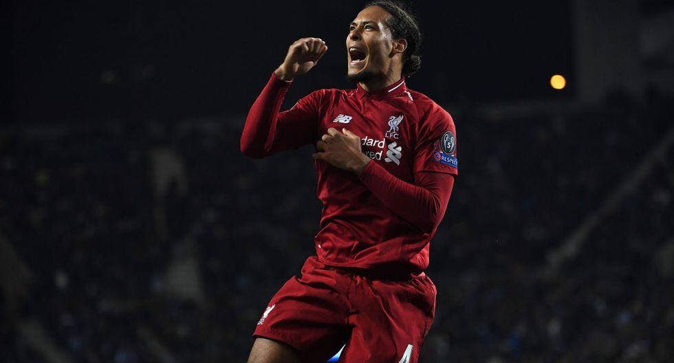 Virgil Van Dijk es el mejor jugador de la temporada en la Premier League. (Foto: AFP)