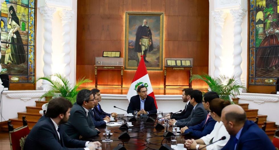 Presidente de la CONMEBOL se reunió con Vizcarra y Lozano. (Difusión)