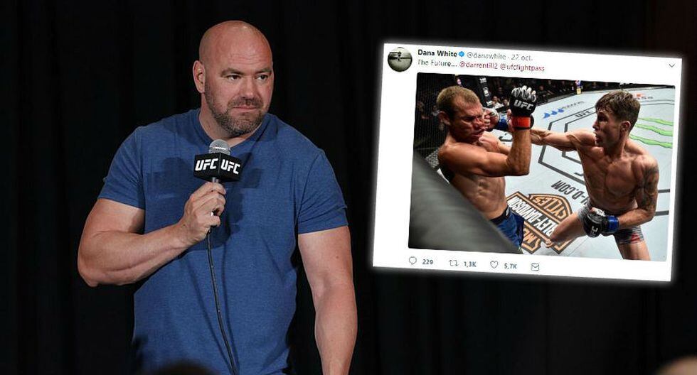 Dana White respondió a quienes lo criticaron por su publicación. (Getty Images)