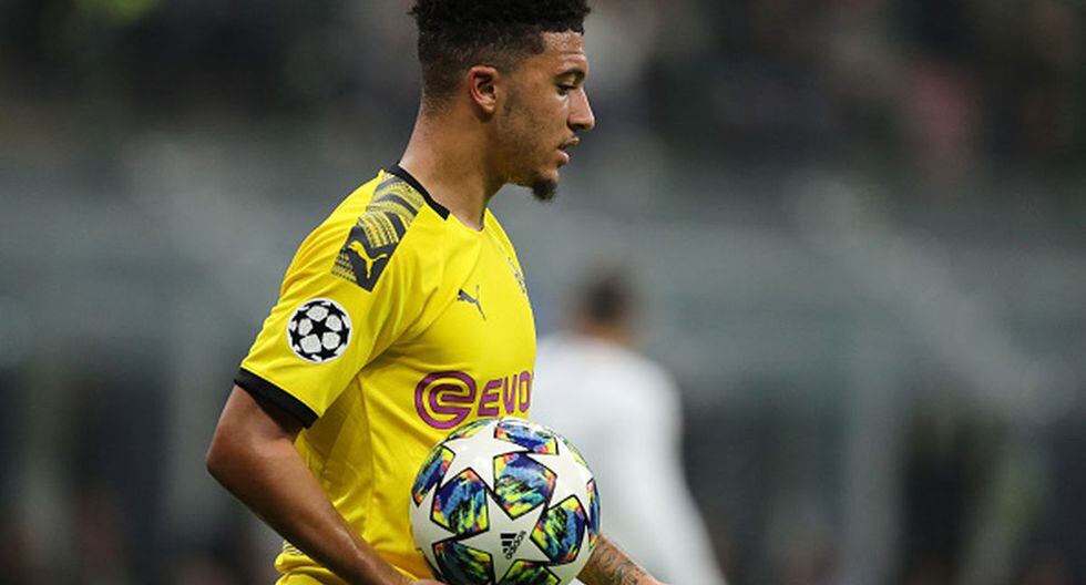 Jadon Sancho disputa su tercera temporada en el Bayern Munich. (Getty)