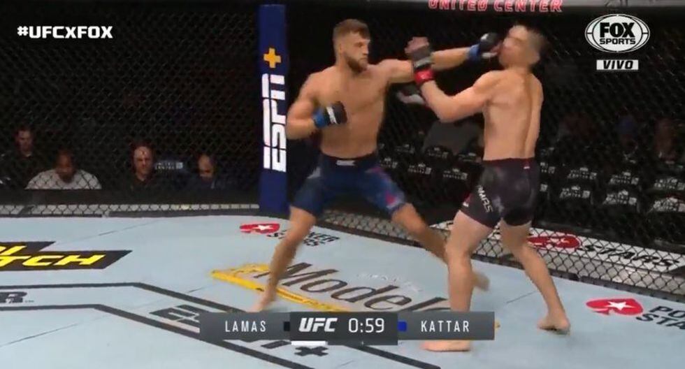 Calvin Kattar sumó su victoria número 20. (FOX Sports)