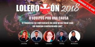 Lolerotón es la versión gamer de la Teletón, donde se jugará a League of Legends y apoyar con donativos