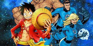 Marvel: "One Piece" y "Los 4 Fantásticos" se fusionan en este diseño de Luffy