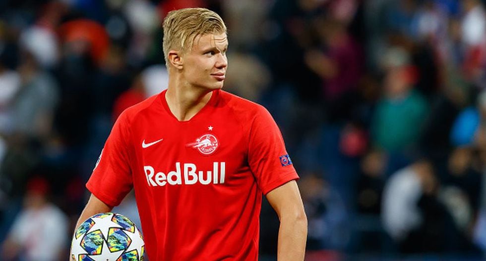 Erling Haland es la estrella del Red Bull Salzburgo. (Getty)