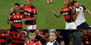 Mucho gol: las mejores imágenes de la goleada del Flamengo