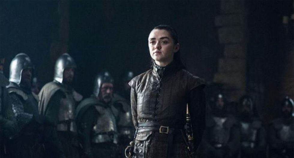 Maisie Williams en la alfombra roja de la serie de HBO. (Foto: HBO)