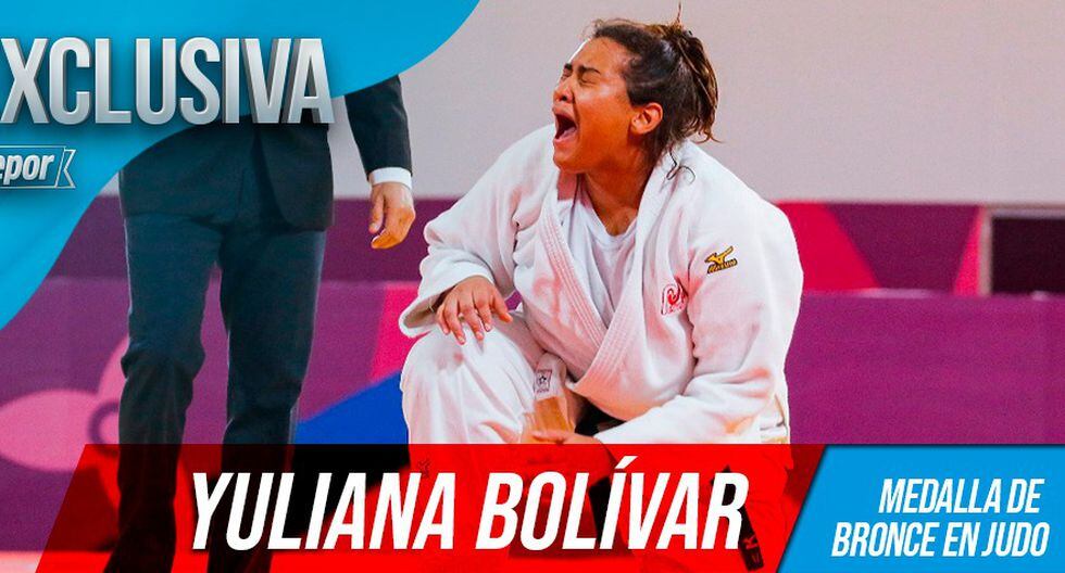 Yuliana viajó en Navidad a Perú en busca de oportunidades. Acá pudo trabajar y practicar el judo, la pasión de su vida y que le dio una medalla en los últimos Juegos Panamericanos. (Diseño: Daniel Yucra)