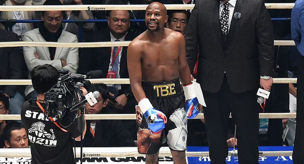Floyd Mayweather registra un récord de 50-0 como boxeador profesional. (Getty Images)