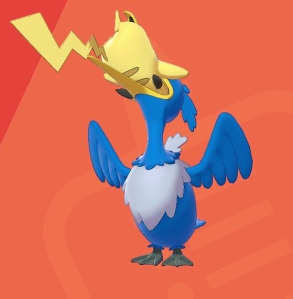 Cramorant comiendo un Pikachu en el videojuego (Foto: The Pokemon Company)