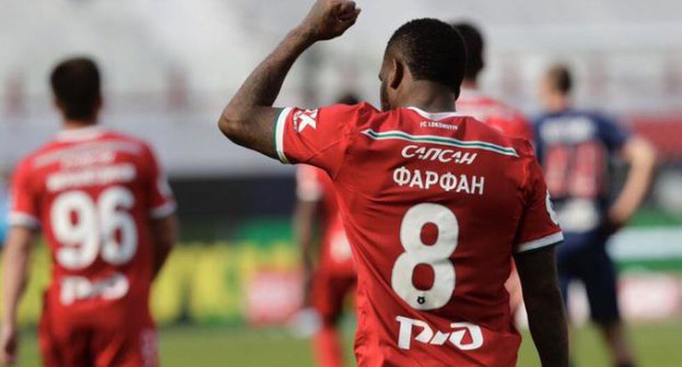 Jefferson Farfán tiene 8 goles en la presente edición de la liga rusa. (Foto: FC Lokomotiv)
