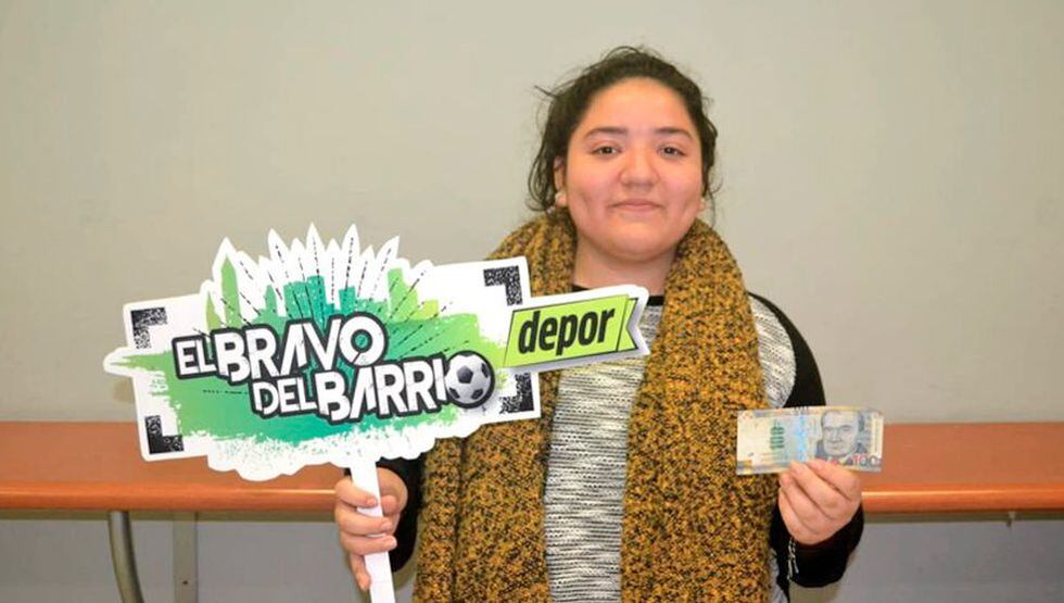 Francia Tarazona se ganó uno de los premios de El Bravo del Barrio.