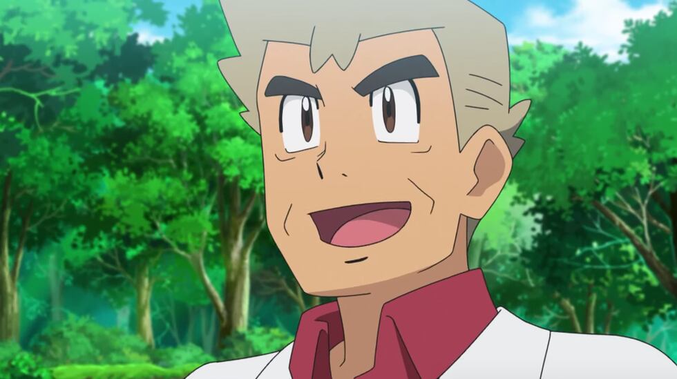 El Profesor Oak contando la historia de Mew (Foto: Tokio TV)