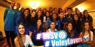 ¡En modo vóley! Así fue la presentación de los equipos de la Liga Nacional Superior 2018-19
