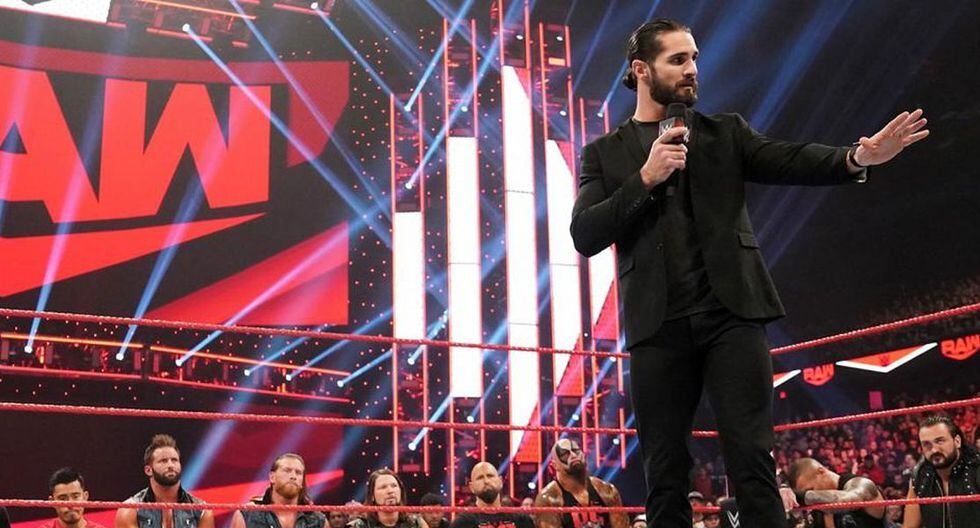 Seth Rollins reunió a todo el elenco de Raw para hablar sobre la derrota del show rojo en Survivor Series 2019. (Foto: WWE)