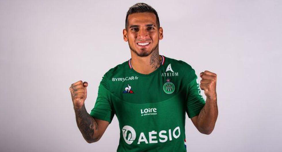 Miguel Trauco firmó contrato con Saint-Étienne por las próximas tres temporadas. (Foto: Saint-Étienne)