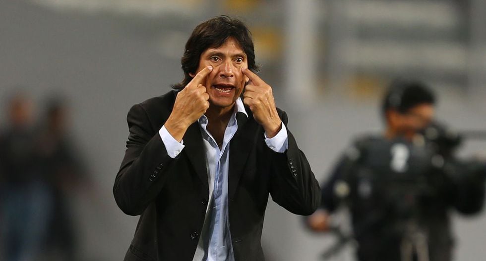 Ángel Comizzo dio una conferencia de prensa, tras ganarle a Alianza Lima. (Foto: GEC)