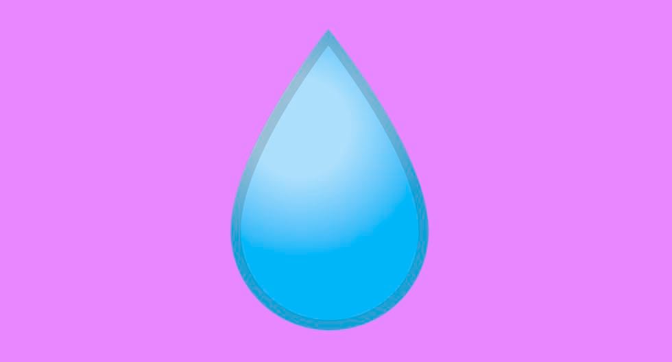 ¿Te has percatado del emoji de la gotita? Conoce cuál es su significado en WhatsApp. (Foto: WhatsApp)