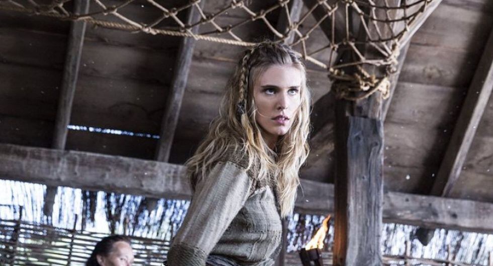 Porunn es la antigua sirvienta convertida en doncella escudera. (Foto: Vinkings | Fox Premium Series)