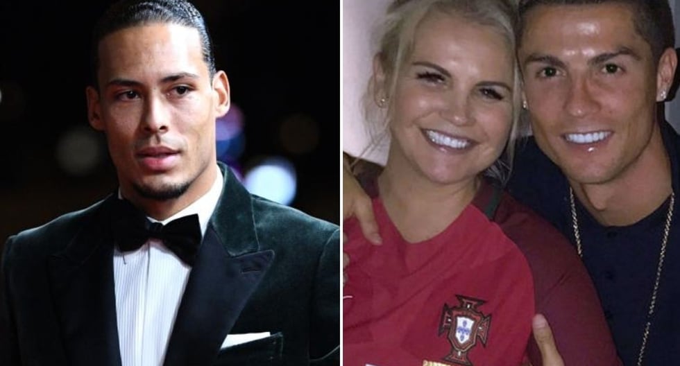 La respuesta de Katia Aveiro, hermano de Cristiano Ronaldo, a Van Dijk. (Foto: Agencias)