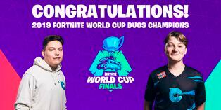 Fortnite World Cup | 'Aqua' y 'Nyhrox' se convierten en los primeros campeones de la modalidad de dúos