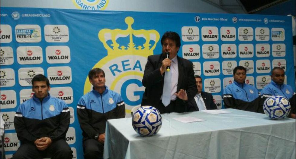 Óscar Ibáñez fue presentado como técnico de Real Garcilaso.