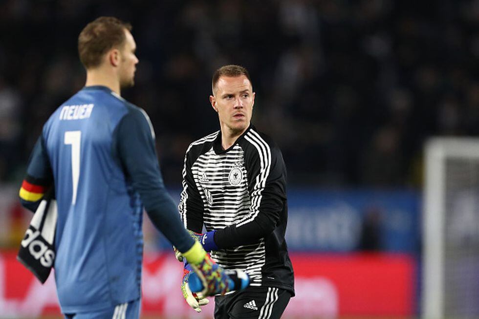 DT de Alemania sienta a Ter Stegen y reafirma a Neuer como el arquero titular. (Getty)