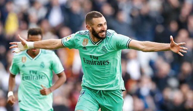 Karim Benzema anotó y dio asistencia ante Espanyol por LaLiga
