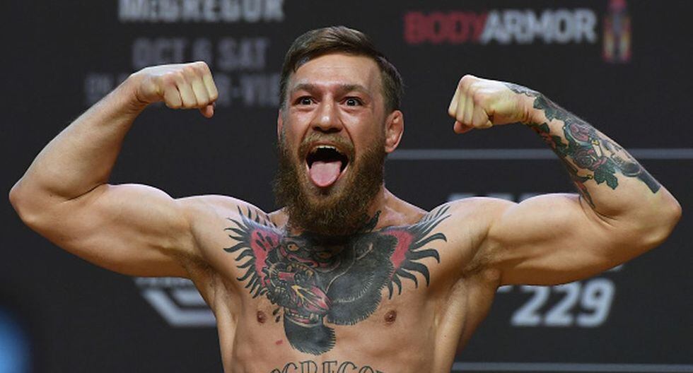 Conor McGregor registra un récord de 21-4 como peleador profesional. (Getty Images)