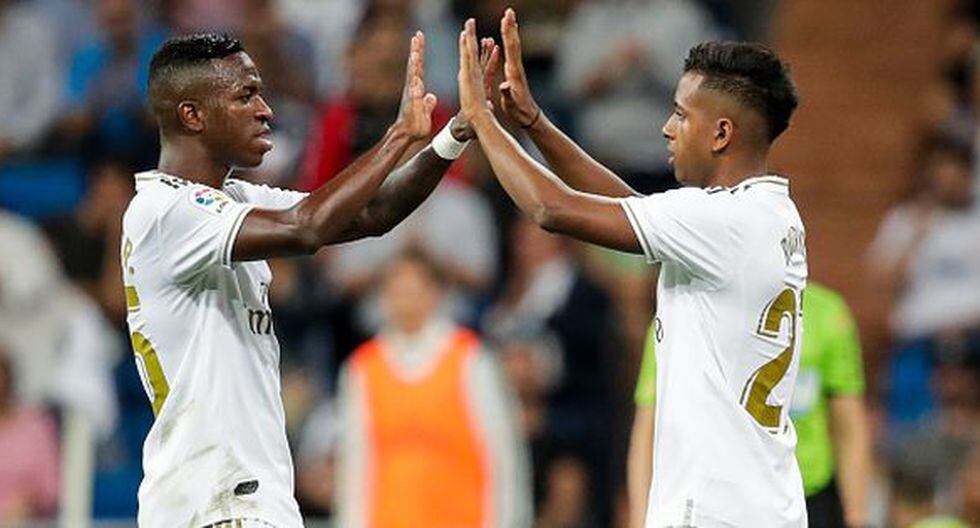 Vinicius y Rodrygo le costaron al Real Madrid una inversión de 120 'kilos'. (Getty)