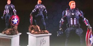 Marvel's Avengers muestra la figura de acción del Capitán América en su versión coleccionista Marvel's Avengers muestra la figura de acción del Capitán América en su versión coleccionista
