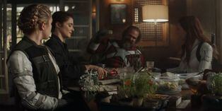 Encuentro de la "familia" de Black Widow (Marvel)