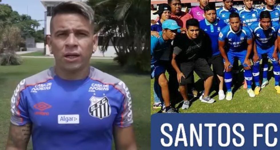 Santos FC mandó saludos a su par peruano. (Internet)