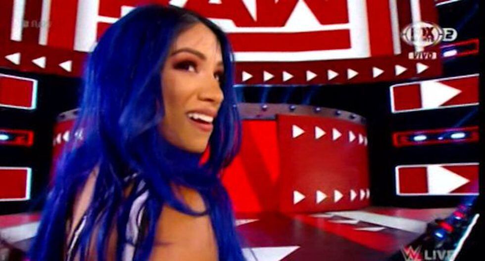 Sasha Banks está de vuelta. (WWE)