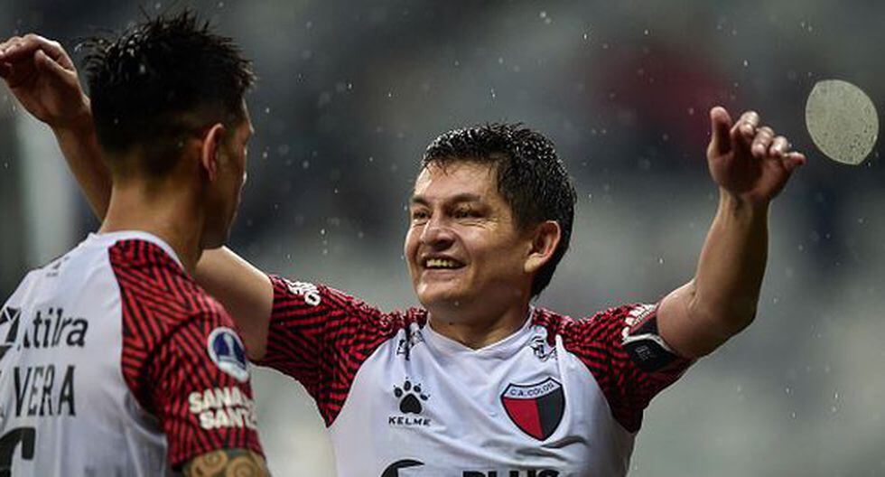 La 'Pulga' Rodríguez dio la vuelta al mundo con el penal que le dio el pase a Colón a la final de la Sudamericana. (Getty)