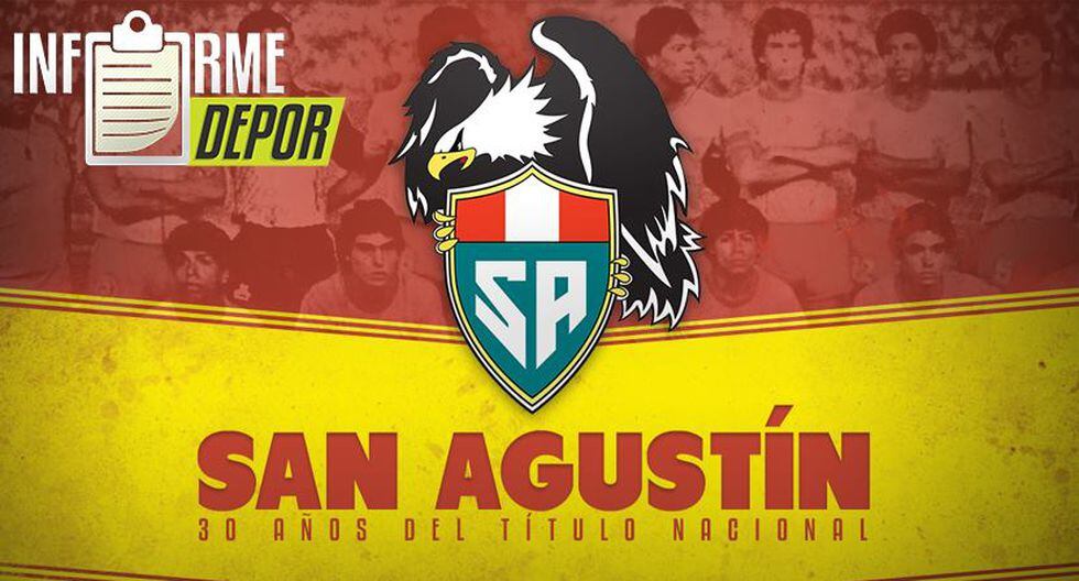 Colegio San Agustín debutó en Primera División en 1985. (Diseño: Marcelo Hidalgo)