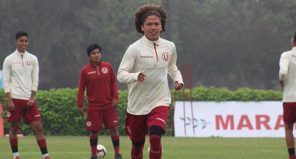 Nicolás Córdova habló sobre Paulo de La Cruz en conferencia de prensa. (GEC/Prensa Universitario de Deportes)
