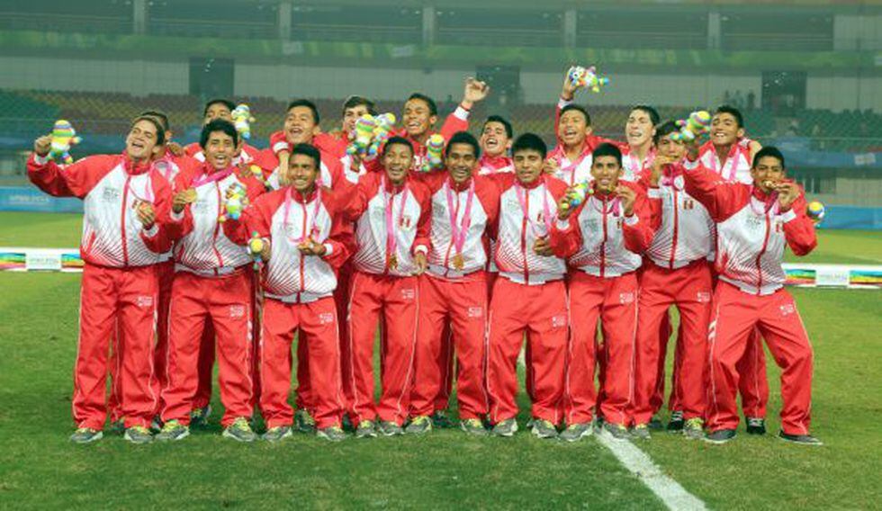 La Selección Peruana Sub 20 salió campeón en el estadio Jiangning Sports Center. (Foto: Getty Images)