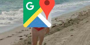 ¿Qué es lo que pasó con esta señorita en Google Maps? Su imagen es viral por este motivo