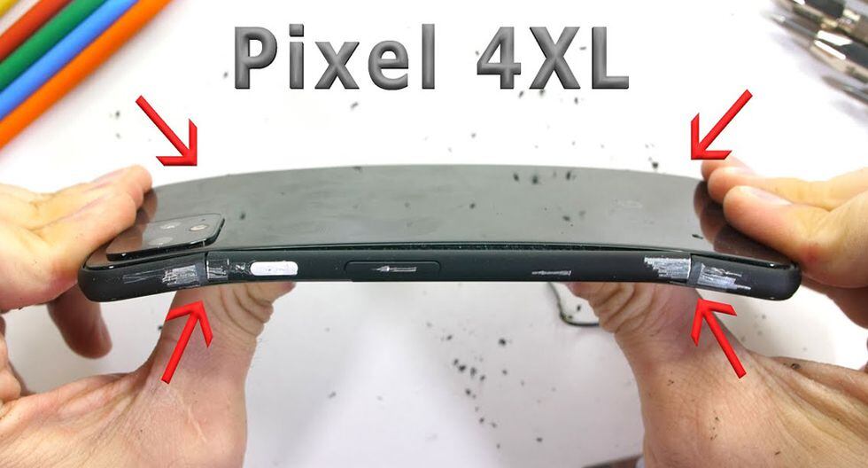 Google Pixel. (JerryRigEverything)