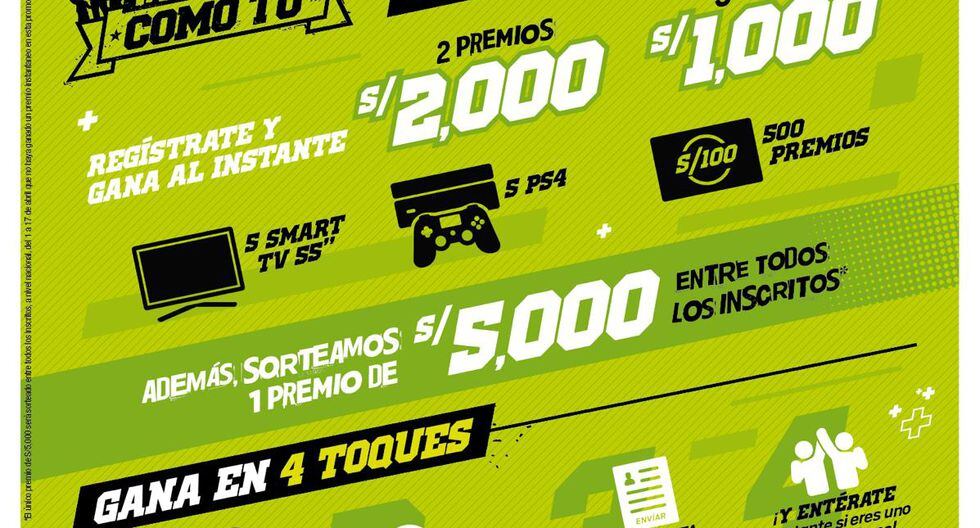 Depor premia tu preferencia con premios en efectivo, desde el 1 de abril