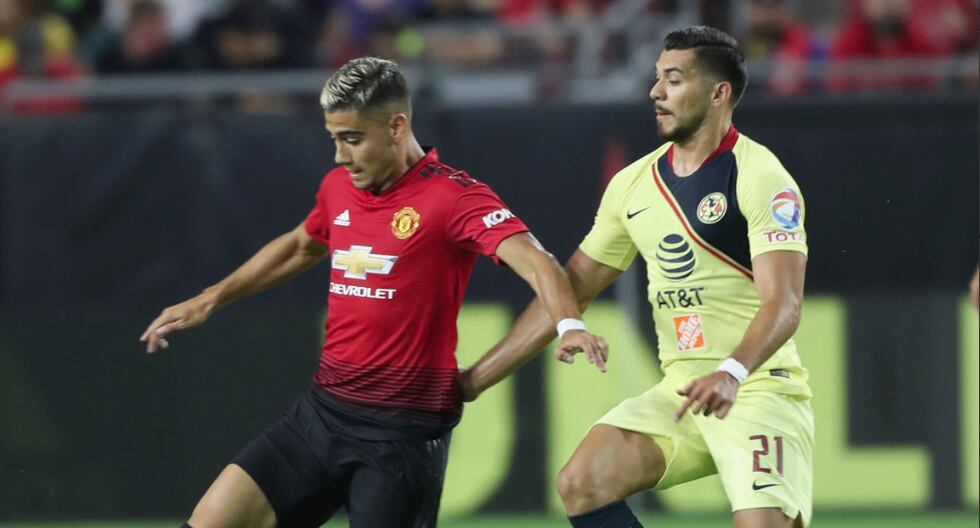 América vs. Manchester United EN VIVO juegan por amistoso internacional. (Twitter)