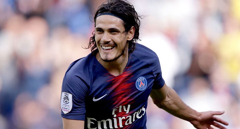 Edinson Cavani llegó al PSG en verano de 2013 desde el Napoli de Italia. (Getty)